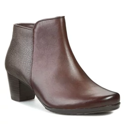 Caprice női cipzáros bőr bokacsizma-9-25314-23