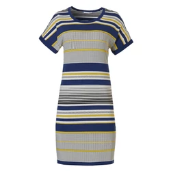 Pastunette-noi-strandruha-ruha-kék-sárga-rövid-16221