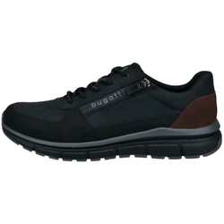 Bugatti-férfi-fekete-könnyű-textil-slipper-utcai-cipő-331-AOS01