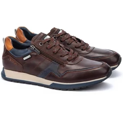 Pikolinos-férfi-bőr-cipő-barna-fűzős-cipzár-m5n-6010c3
