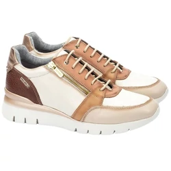 Pikolinos-női-bőr-barna-krém-fűzős-cipzáros-utcai-cipő-W4R-6718