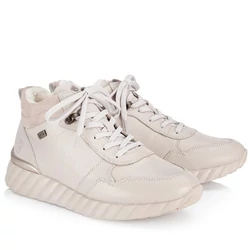 Remonte-női-bélelt-cipzáros-fűzős-beige-bokacipő-D5981