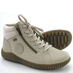 Remonte-női-bélelt-cipzáros-fűzős-beige-bőr-bokacipő-R8272