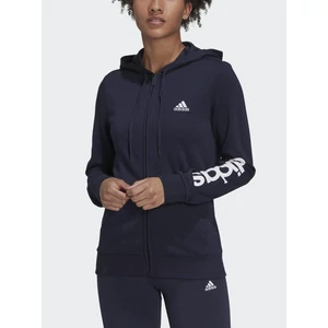 Adidas-női-sötétkék-pamut-cipzáros-kapucnis-pulóver-H07749