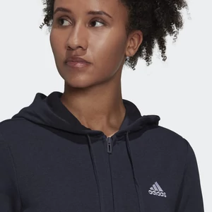 Adidas-női-sötétkék-pamut-cipzáros-kapucnis-pulóver-H07749