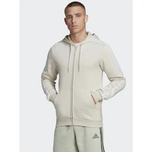 Adidas-férfi-bézs-pamut-kapucnis-cipzáros-pulóver-HL2260