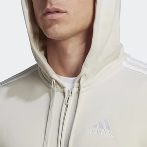 Adidas-férfi-bézs-pamut-kapucnis-cipzáros-pulóver-HL2260