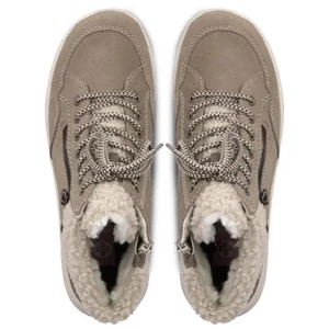 Rieker-női-fűzős-cipzáros-bélelt-barna-bokacipő-L7701