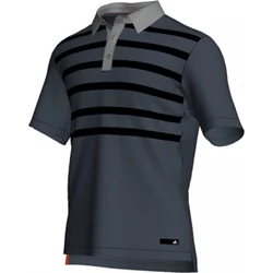 Adidas-férfi-szürke-fekete-gombos-póló-X21156