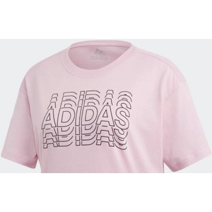 Adidas-női-pamut-rózsaszínű-póló-DV3019