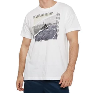 Adidas-férfi-fehér-mintás-póló-DV3055