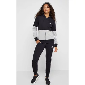 Adidas-női-fekete-szürke-pamut-kapucnis-melegítő-DX0767