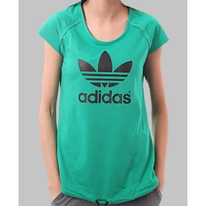 Adidas-női-zöld-pamut-póló-F77883