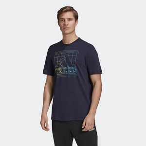 Adidas-férfi-kék-pamut-mintás-póló-GD5904