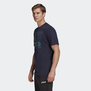 Adidas-férfi-kék-pamut-mintás-póló-GD5904