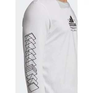 Adidas-férfi-fehér-hosszú-pamut-mintás-póló-GD5927