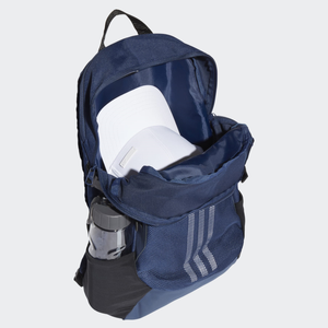 Adidas-sötétkék-hátizsák-táska-cipzáros-oldalzsebek-GH7260