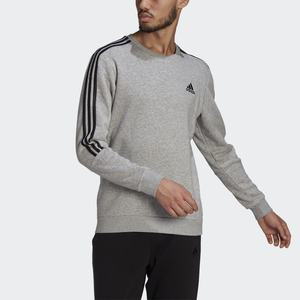 Adidas férfi szürke színű pamut pulóver-GK9580