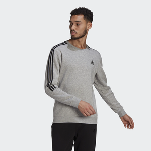 Adidas férfi szürke színű pamut pulóver-GK9580
