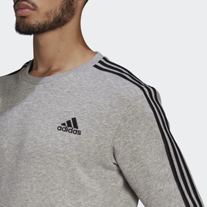 Adidas férfi szürke színű pamut pulóver-GK9580