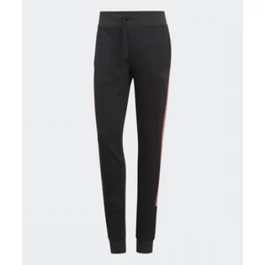Adidas női melegítőnadrág GL1373-pamut fekete pink színű