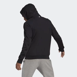 Adidas férfi fekete színű kapucnis pamut pulóver-GM6458