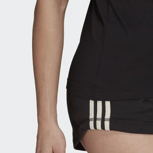 Adidas női fekete színű mintás pamut póló-GT8806