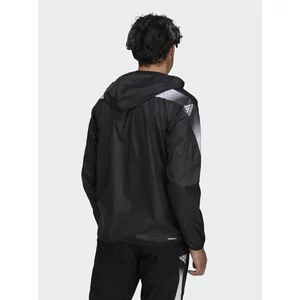Adidas férfi fekete színű cipzáros széldzseki-GV5307