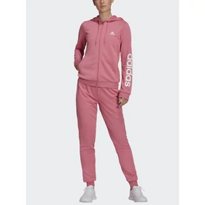 Adidas női rózsaszín kapucnis és cipzáros melegítő-H07870