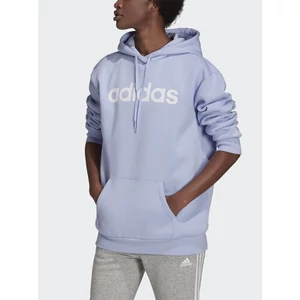 Adidas női lila színű meleg kapucnis pulóver-H10186