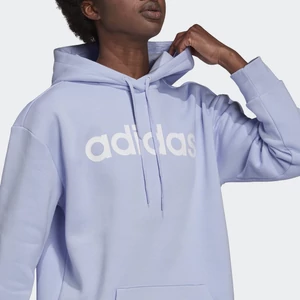Adidas női lila színű meleg kapucnis pulóver-H10186