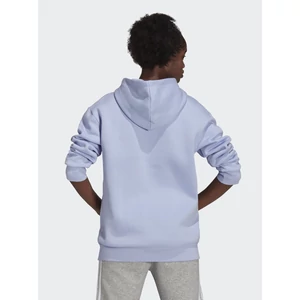 Adidas női lila színű meleg kapucnis pulóver-H10186