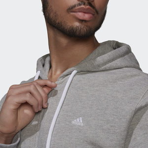 Adidas férfi szürke színű pamut pulóver-H45371