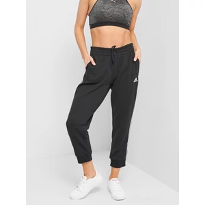 Adidas-női-pamut-7/8-fekete,melegító-nadrág-HD4309