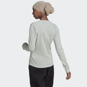 Adidas-női-hosszú-ujjú-környakú-zöld-póló-HK0435