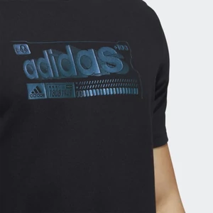 Adidas-férfi-fekete-pamut-mintás-póló-HK9150