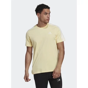 Adidas-férfi-sárga-pamut-környakú-póló-HL2250