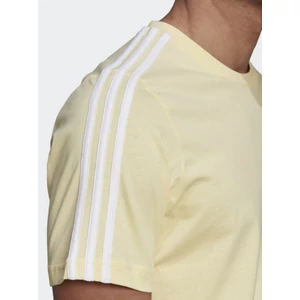 Adidas-férfi-sárga-pamut-környakú-póló-HL2250