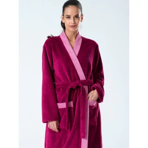 Belmanetti-női-köntös-kimono-bambusz-plüss-pamut-galléros-bordó-6527