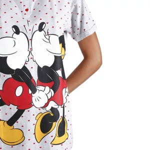 Disney-női-hálóing-ruha-pamut-szürke-rövid-ujjú-51518