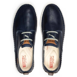 Pikolinos-férfi-kék-bőr-fűzős-cipő-M2U-4103