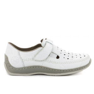 Rieker-női-fehér-tépőzáras-cipő-L1775-80
