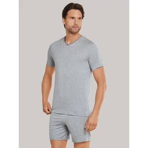 Schiesser férfi tencel pizsama-174867