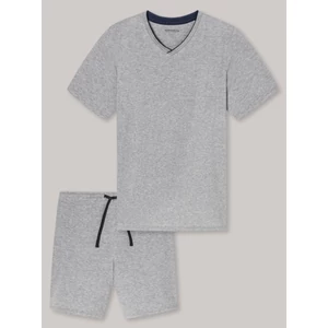 Schiesser férfi tencel pizsama-174867