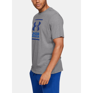 Under-Armour-férfi-szürke-pamut-rövid-ujjú-póló-1326849