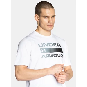 Under-Armour-férfi-fehér-pamut-póló-rövid-ujjú-1329582