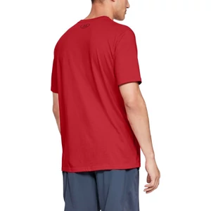 Under-Armour-férfi-piros-pamut-rövid-ujjú-póló-1329582
