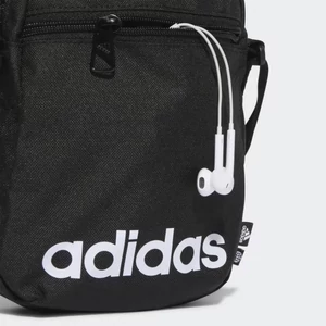 Adidas-fekete-cipzáros-pántos-állítható-oldaltáska-HT4738