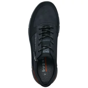 Bugatti-férfi-fekete-könnyű-textil-slipper-utcai-cipő-331-AOS01