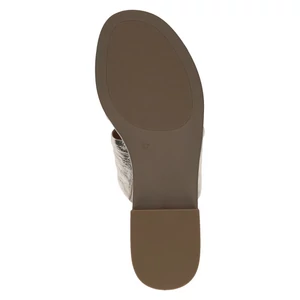 Caprice-női-arany-metál-bőr-elegáns-papucs-9-27100